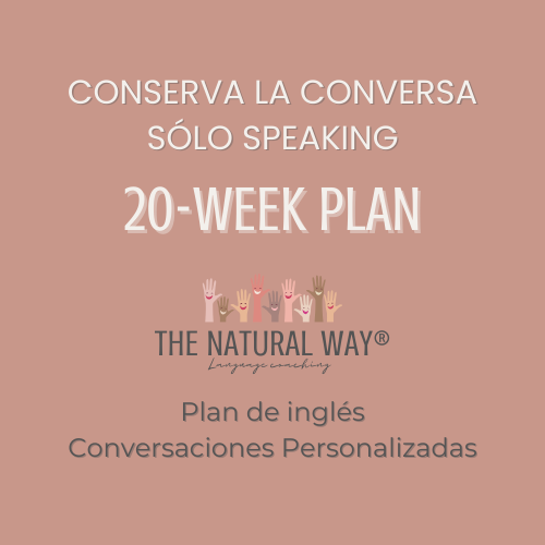 Conserva la Conversa: Sólo Speaking - 20 semanas