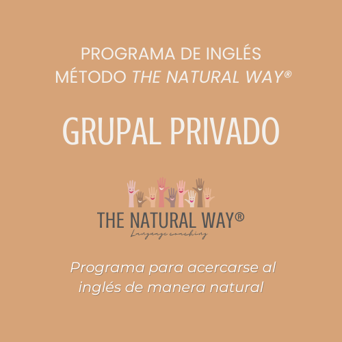 Programa de Inglés Método The Natural Way® - Grupal privado