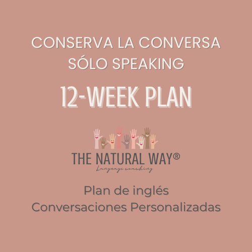 Conserva la Conversa: Sólo Speaking - 12 semanas