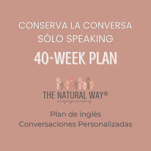 Conserva la Conversa: Sólo Speaking - 40 semanas